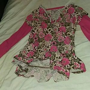 A long sleeve kids shirt.